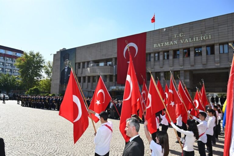 Cumhuriyet bayramı kutlanıyor