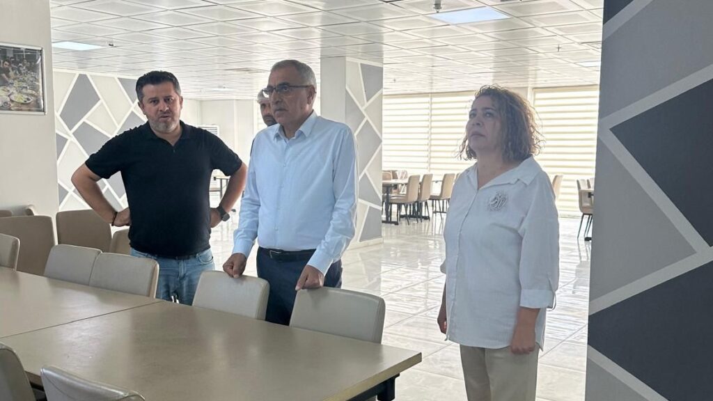 Özperk, Yurt Kantin ve Yemekhanelerini Denetledi