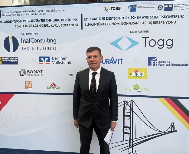 BAŞKAN DEMİR TÜRK-ALMAN KONFERANSINA KATILDI