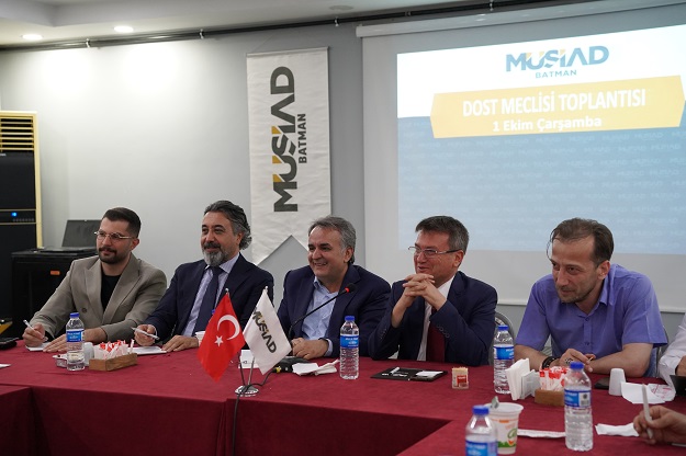MÜSİAD Batman’dan “Dost Meclisi” Toplantısı