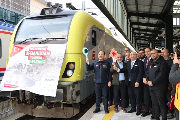 “Cansuyu’nun Destek Verdiği Yardım Treni Yola Çıktı”
