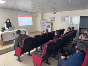 PERSONELE ‘KADINA ŞİDDETİ ÖNLEME’ KONFERANSI DÜZENLENDİ