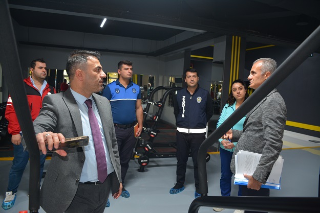 ÖZEL SPOR SALONLARINA SIKI DENETİM