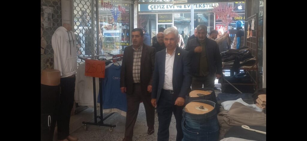 BESOB Başkanı Kaplan’dan Çarşı Esnafına Ziyaret