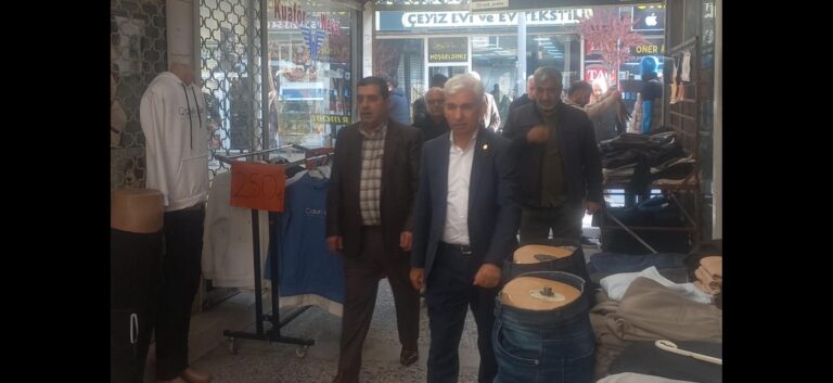 BESOB Başkanı Kaplan’dan Çarşı Esnafına Ziyaret