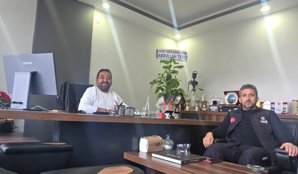 Hayrat Yardım Derneği’nden BHA’ya Anlamlı Ziyaret