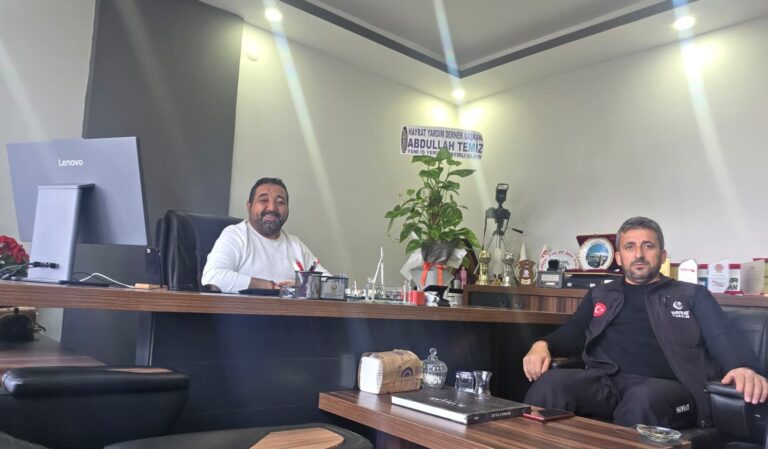 Hayrat Yardım Derneği’nden BHA’ya Anlamlı Ziyaret