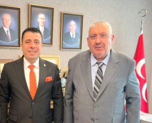 Esat Ekremoğlu, MHP Genel Başkan Yardımcısı Yalçın ile Görüştü