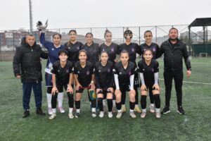 KADIN FUTBOL TAKIMIMIZ 2. GALİBİYETİNİ ALDI: 3-1