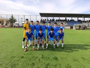 BELEDİYE SPOR U14 TAKIMI HAKEMİ YENEMEDİ: 2-1