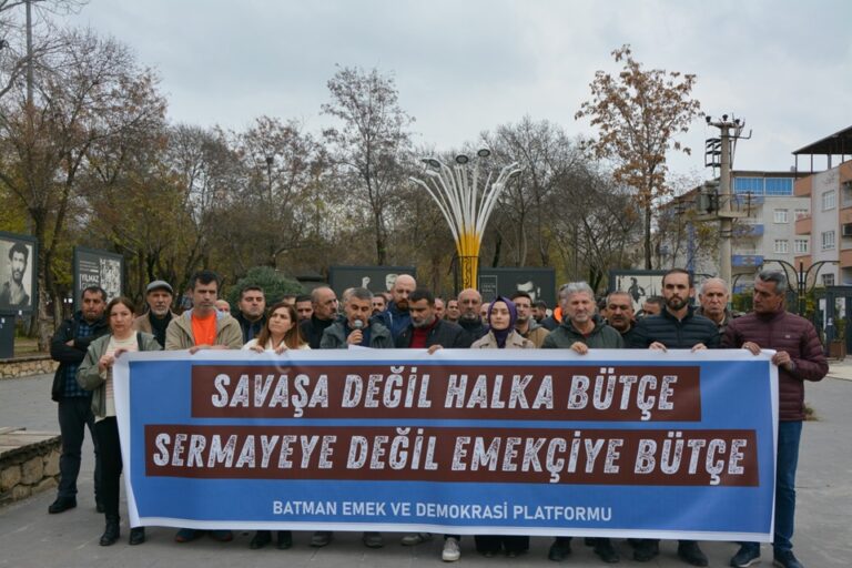 “Bu Bütçe Savaşın ve Sermayenin Bütçesidir”