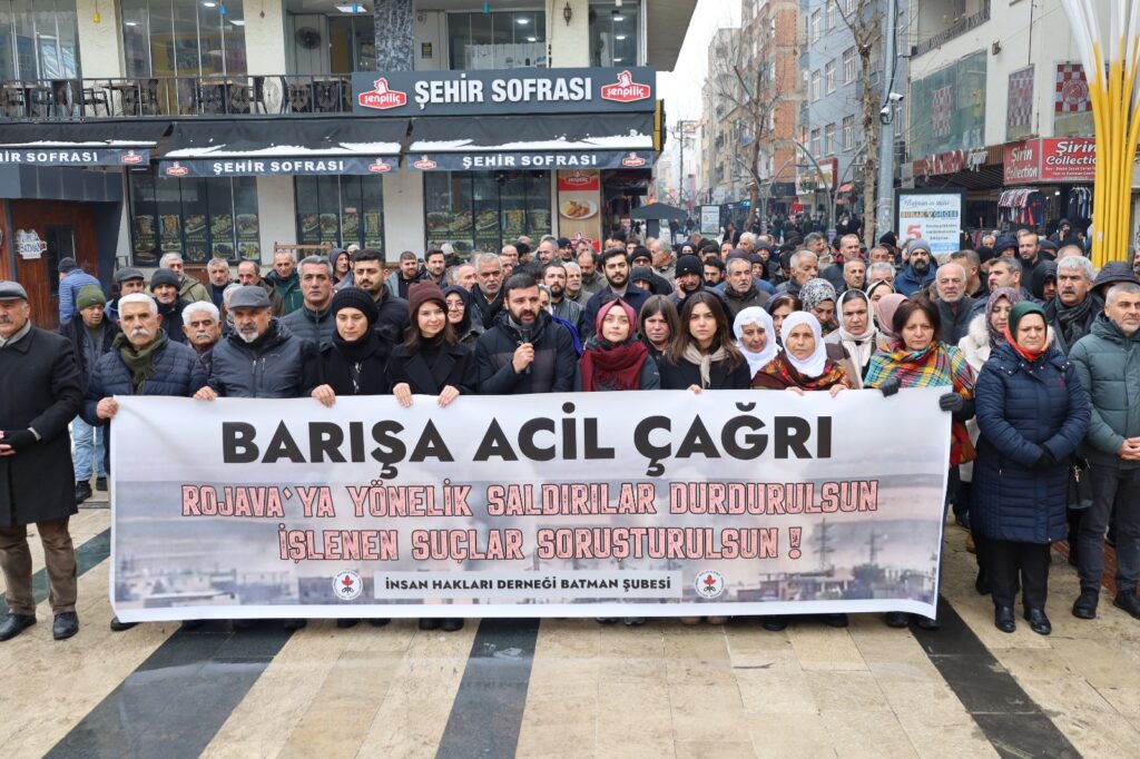 İHD’den Rojava İçin Barış Çağrısı