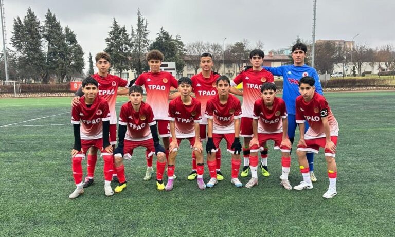 PETROLSPOR U14’TEN GÖZ DOLDURAN GALİBİYET: 5-0