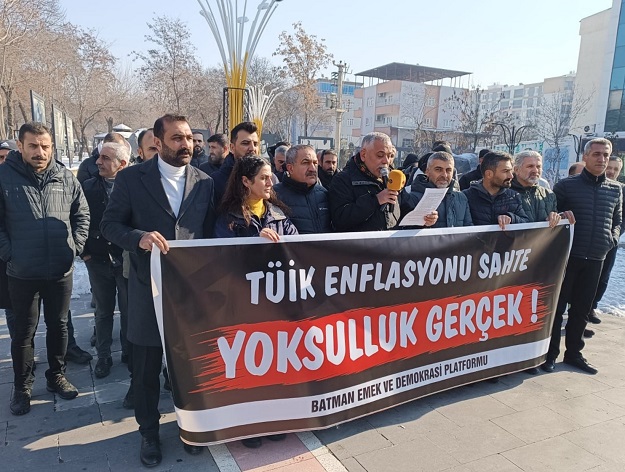 “TÜİK ENFLASYONU SAHTE, YOKSULLUK GERÇEK”