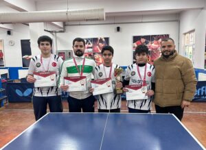 FATİH ORTAOKULU MASA TENİSİ TAKIMINDAN İL İKİNCİLİĞİ BAŞARISI