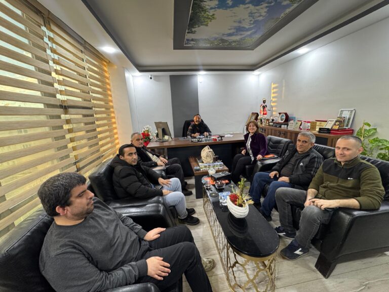 GAZETECİLERDEN SEYREK’E ZİYARET