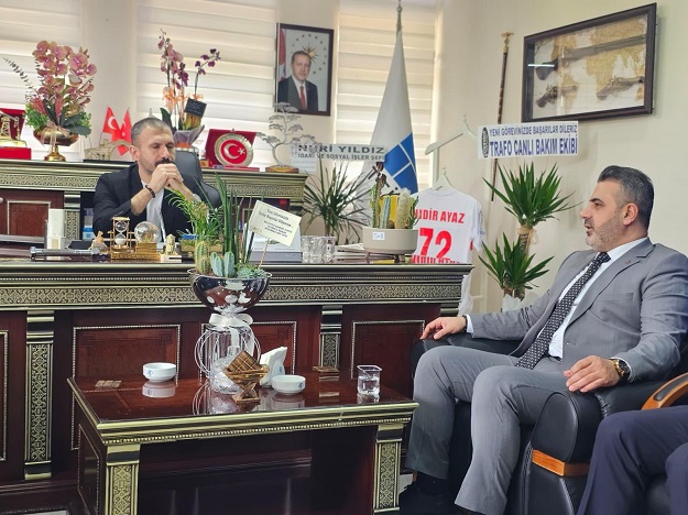 MHP Teşkilatı Ayaz’ı Ziyaret Etti