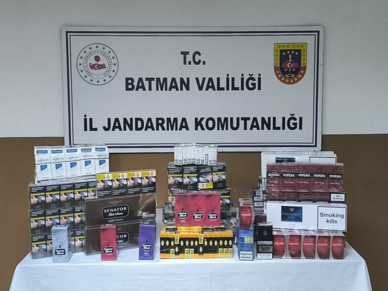 5 Bin 728 Paket Sigara Ele Geçirildi