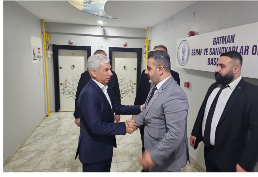 Çetin’den Esnaf Odası’na Tebrik Ziyareti